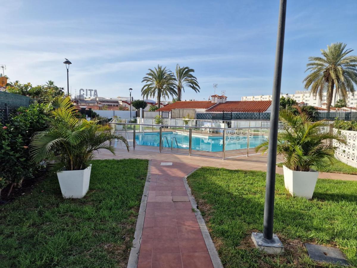 Acogedor Bungalow En Playa Del Ingles 外观 照片